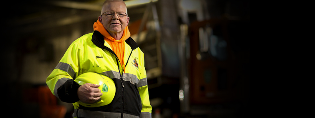 photo of Mike Kates, Maintenance Operator One